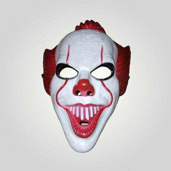 Pennywise Clown Mask Stephen King's IT Halloween Cosplay Full Mask Costume - Picture 1 of 4